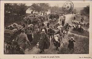 L'exode du peuple Serbe